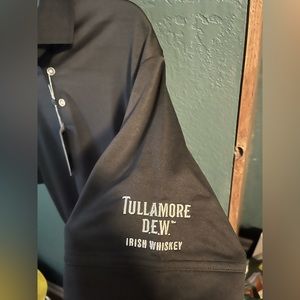 NWT Callaway TULLAMORE DEW Black Polo